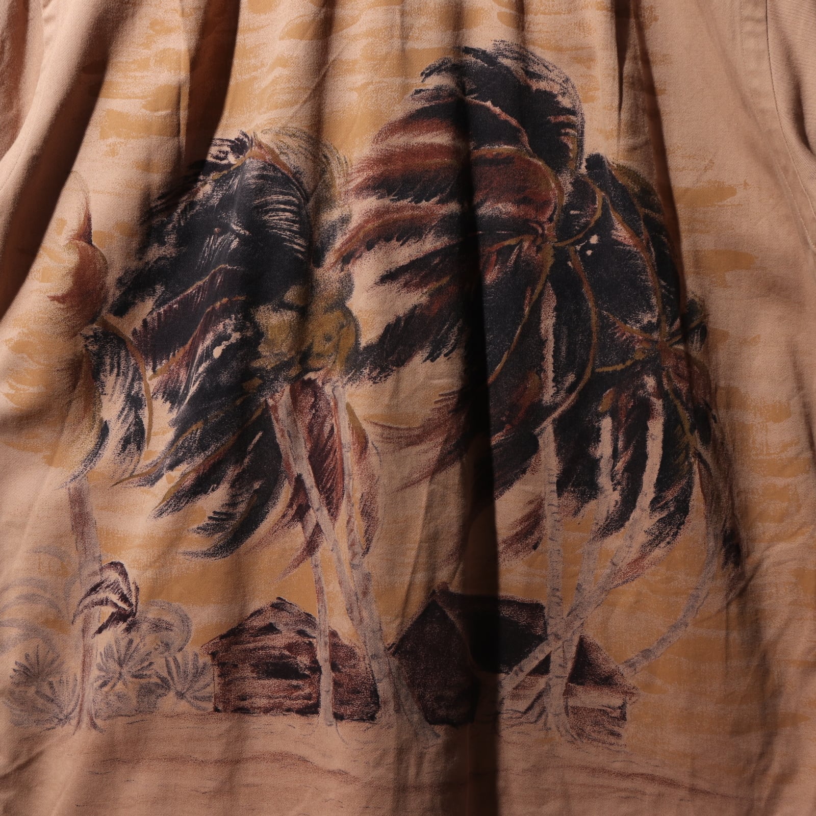 美品 M ポロラルフローレン vintage camp 半袖シャツ パームツリー