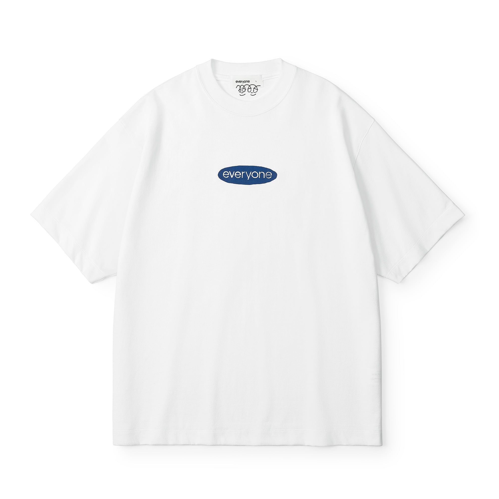トップス everyone j.30000 logo short sleeve tee everyone j.30000 ESS tee shirt (WHITE) | everyone