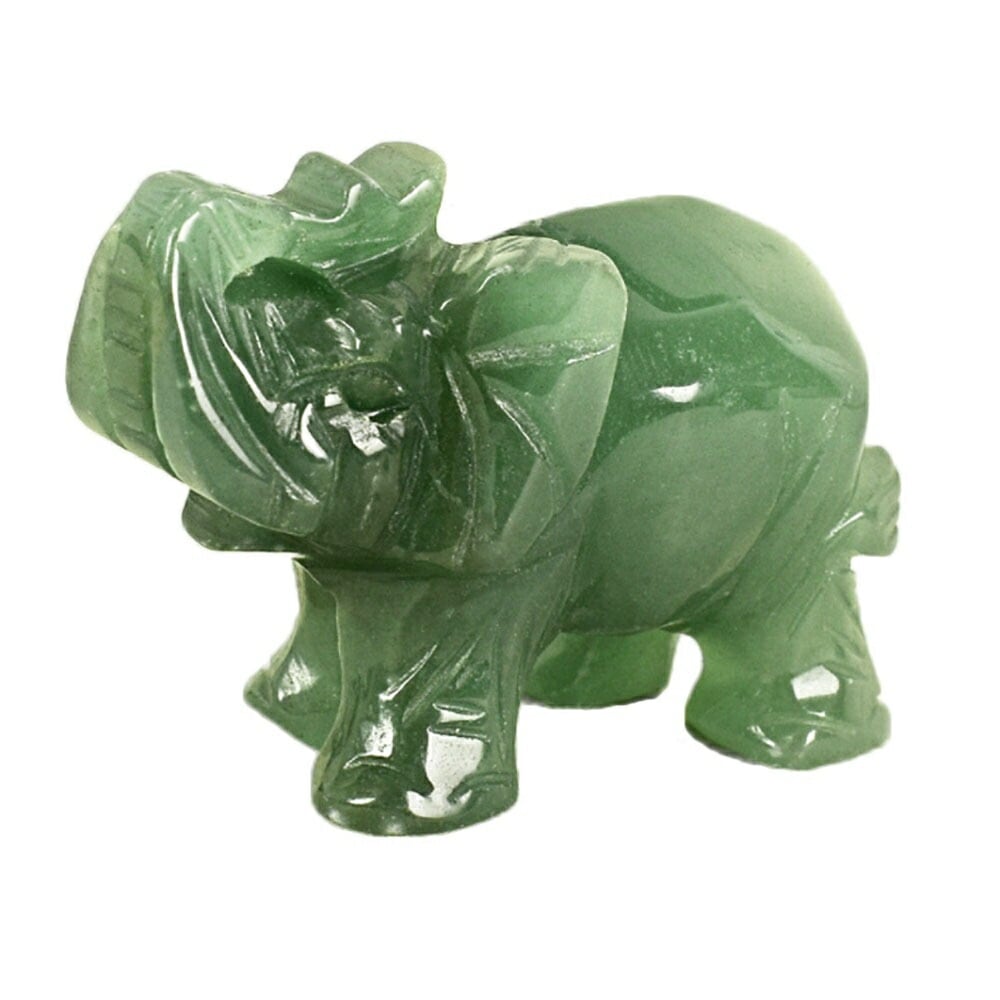 翡翠風 象 置物 8個入り