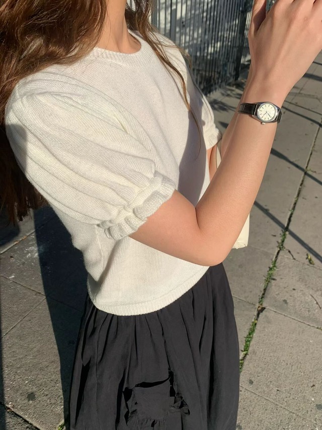 (予約) LIFFEY / Frill pocket skirt 2color　