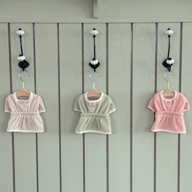 【予約】Fluffy Knit Dress〈3color〉 / tak tak tak tak   韓国犬服