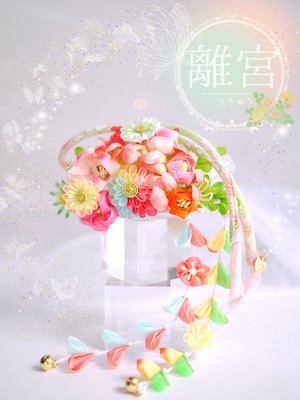 【離宮】りきゅう・バレッタタイプ花かんざし