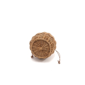 Rattan round basket