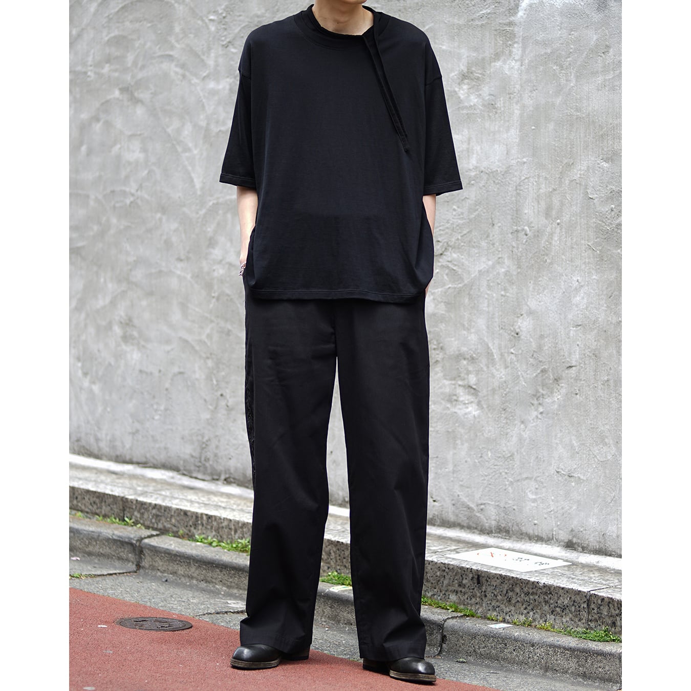 Professor.E ](プロフェッサーイー) 26SS-PE-TRL-02 Embroidered Pants
