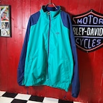 00s NIKE ナイロンジャケット ドローコード ツートンカラー ナイキ