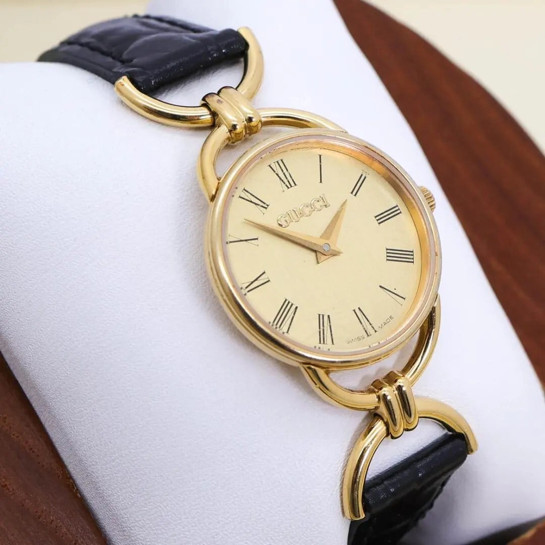 稼働 OMEGA DE VILLE 腕時計 プッシュ式リューズ ゴールド1842 | Like