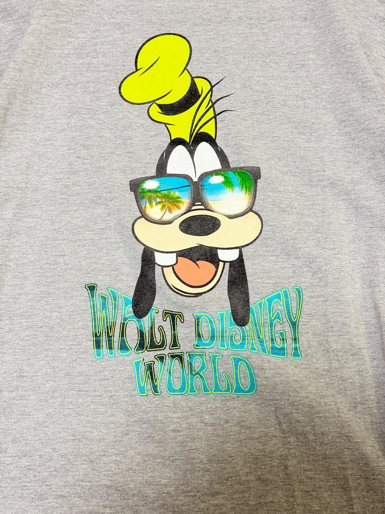 ディズニー グーフィ プリント Tシャツ