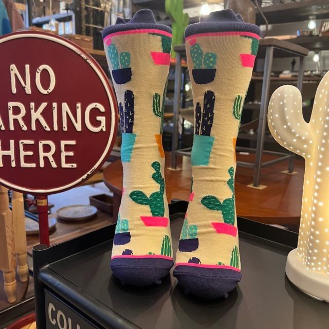 TOPANGA SOCKS Lady's Cactus Socks, Small Gift