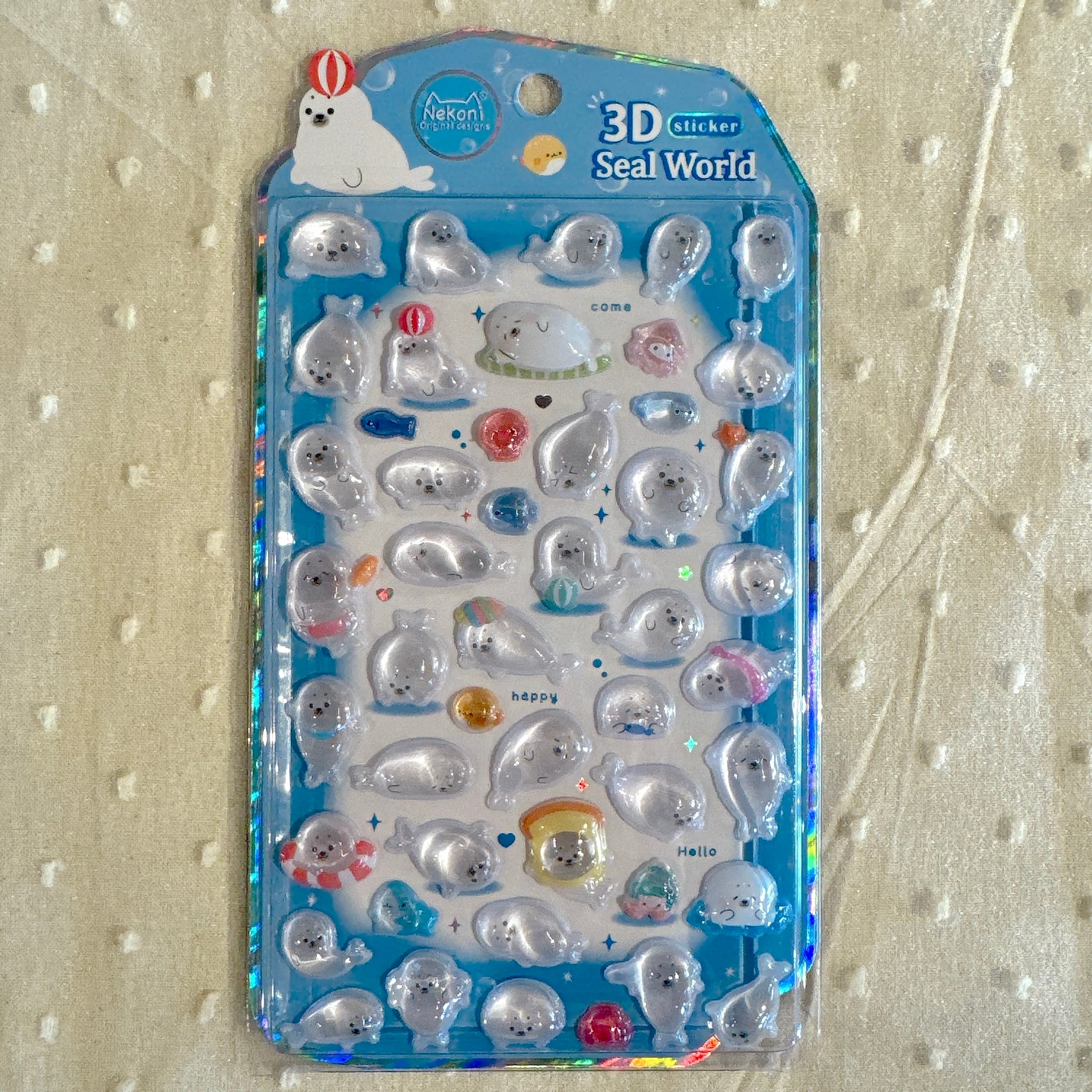 Nekoni 3Dシール