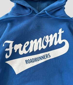 -Russell Athletic- Vintage 80s L Fremont Roadrunners Hoodie made in USA