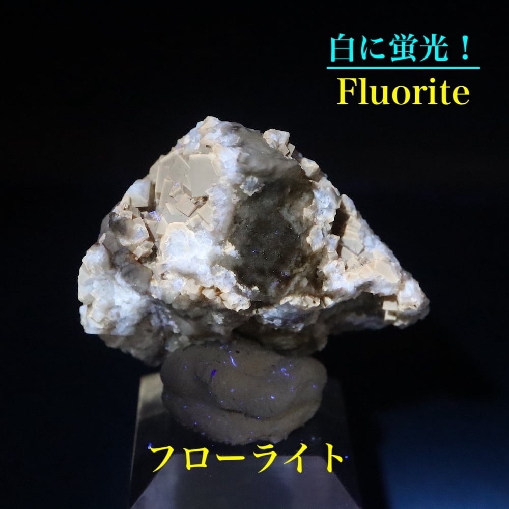 ユニーク!蛍石 フローライト 13g 原石 FL601 鉱物 天然石