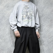 Lynx print sweat