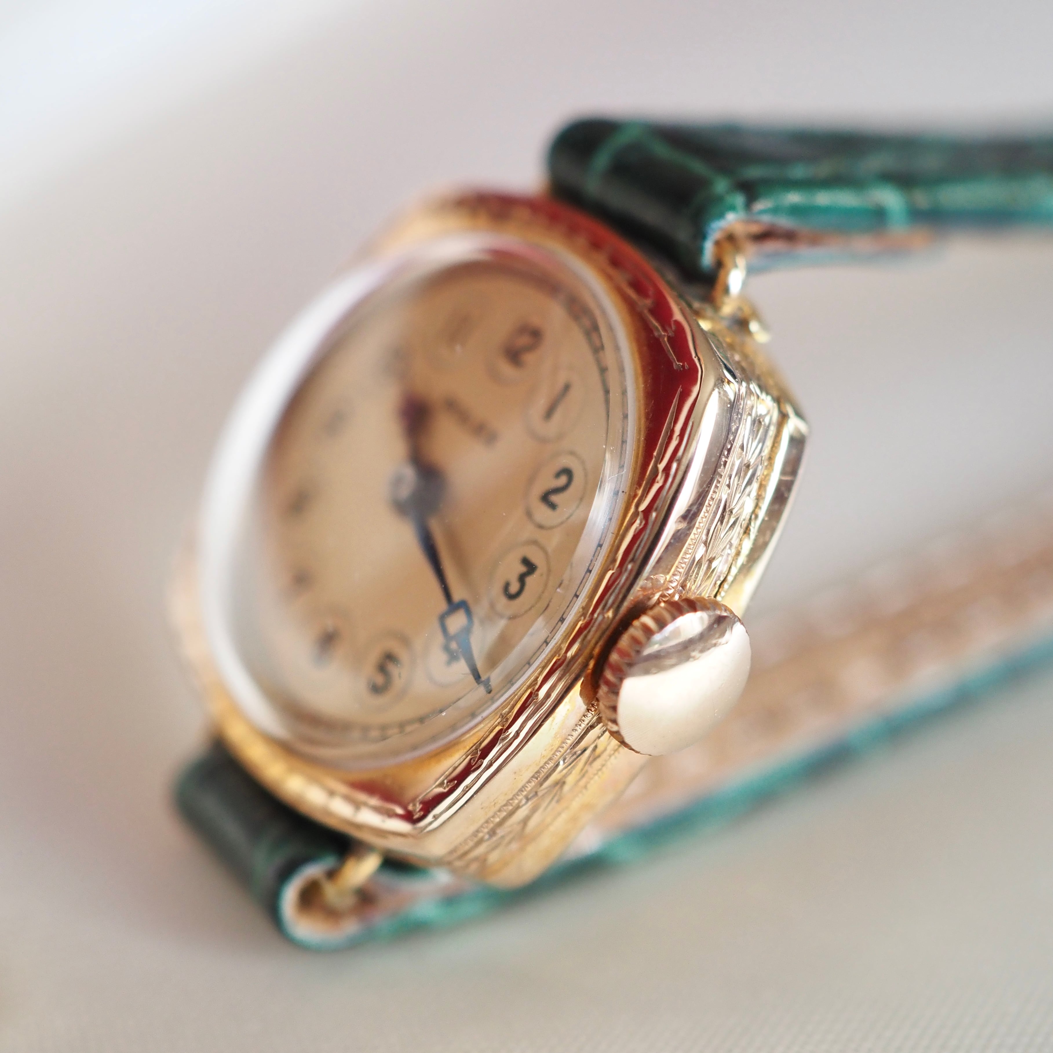 OH済 ROLEX ロレックス テレフォンダイアル 金無垢 1930年代