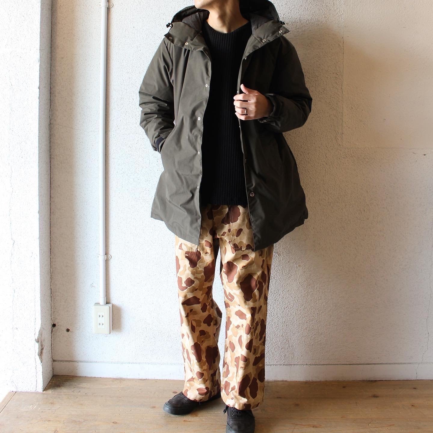 GUNG HO（ガンホー）/ Camouflage Wide Fatigue Pants