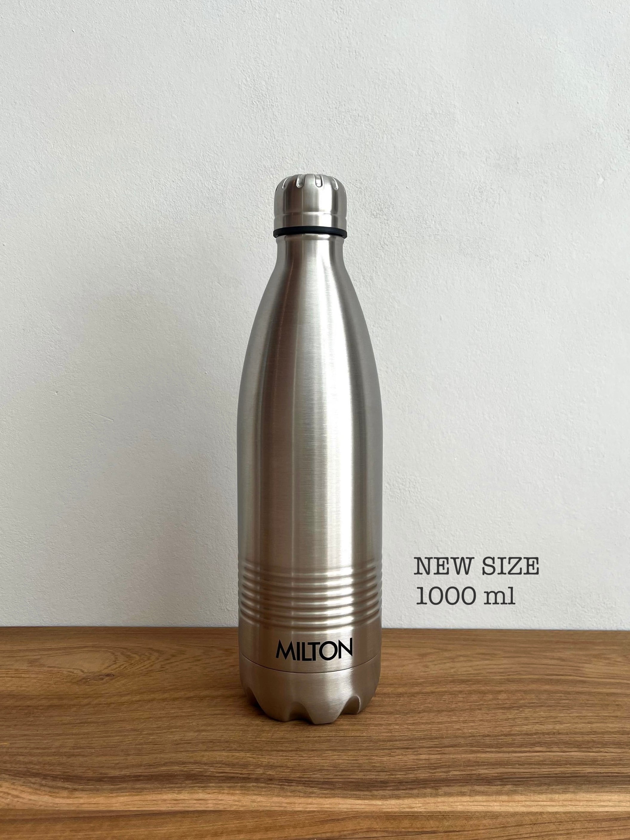 保温12h. 保冷24h. “真空二層構造﻿の軽量水筒” 1000ml MILTON