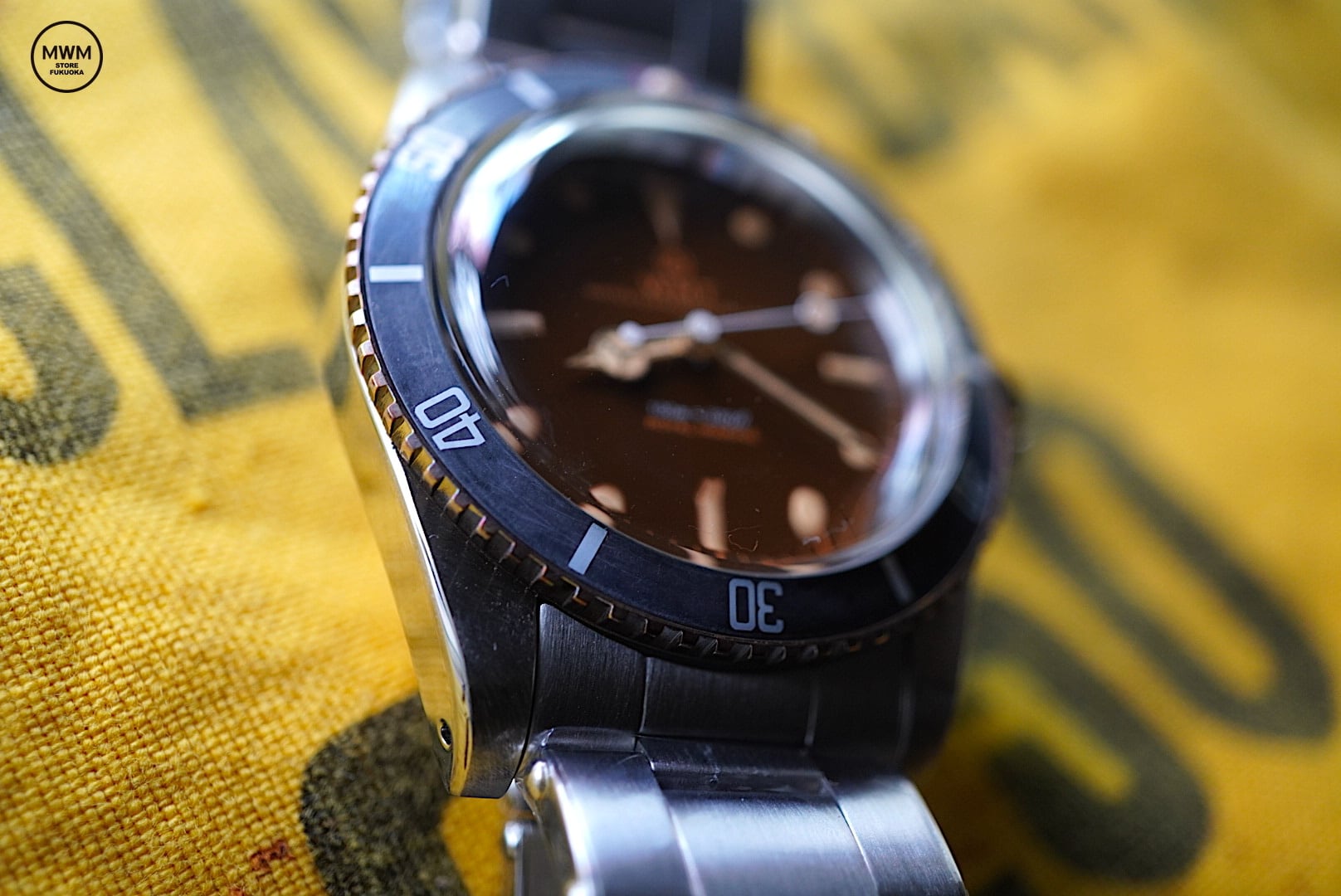 WMT Sea Diver – All Aged With Brass Bezel / Tropical Dial Edition