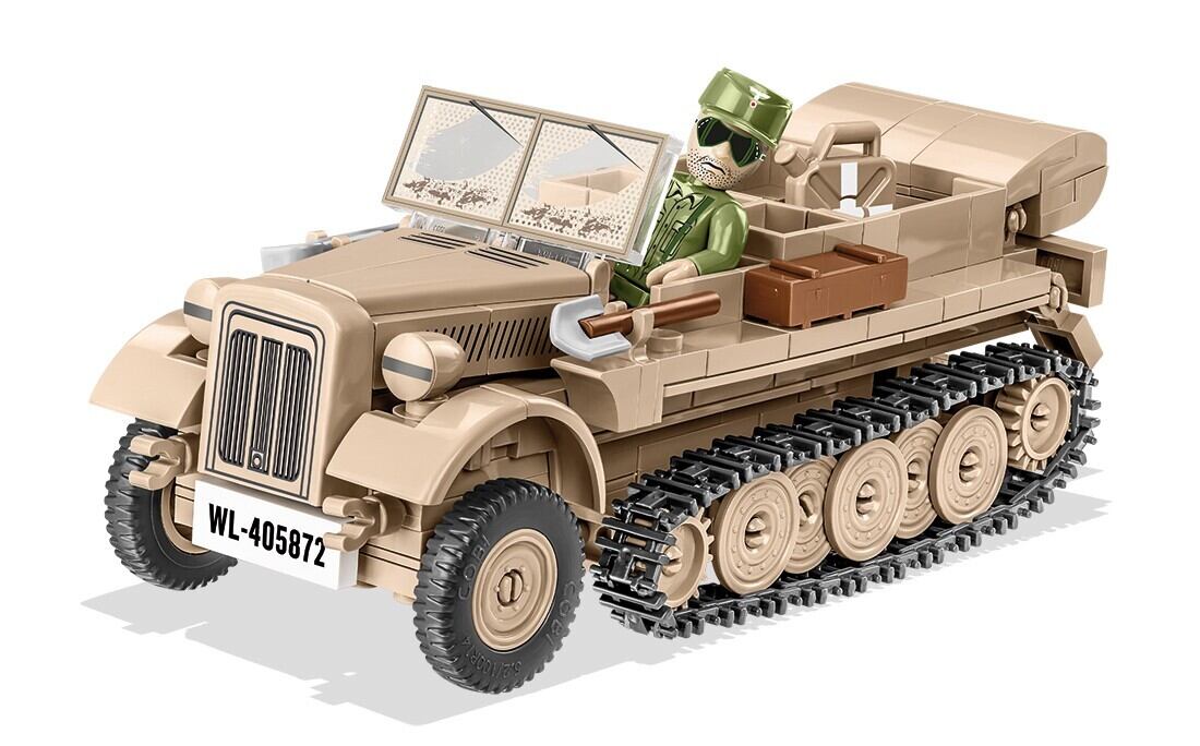 COBI #2273 Sd.Kfz.10 1t 軽牽引車 (Demag 10) | ミリタリーブロック