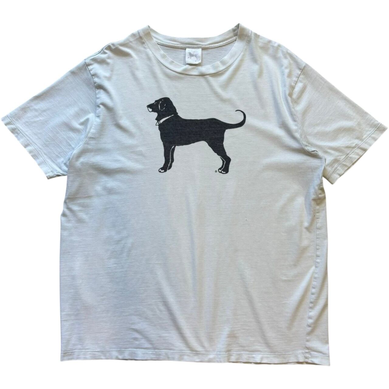 《L》The Black Dog 00s プリントTシャツ 両面プリント No.2973