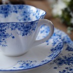 英国シェリー Dainty Blue デインティブルー トリオ thumbnail 4