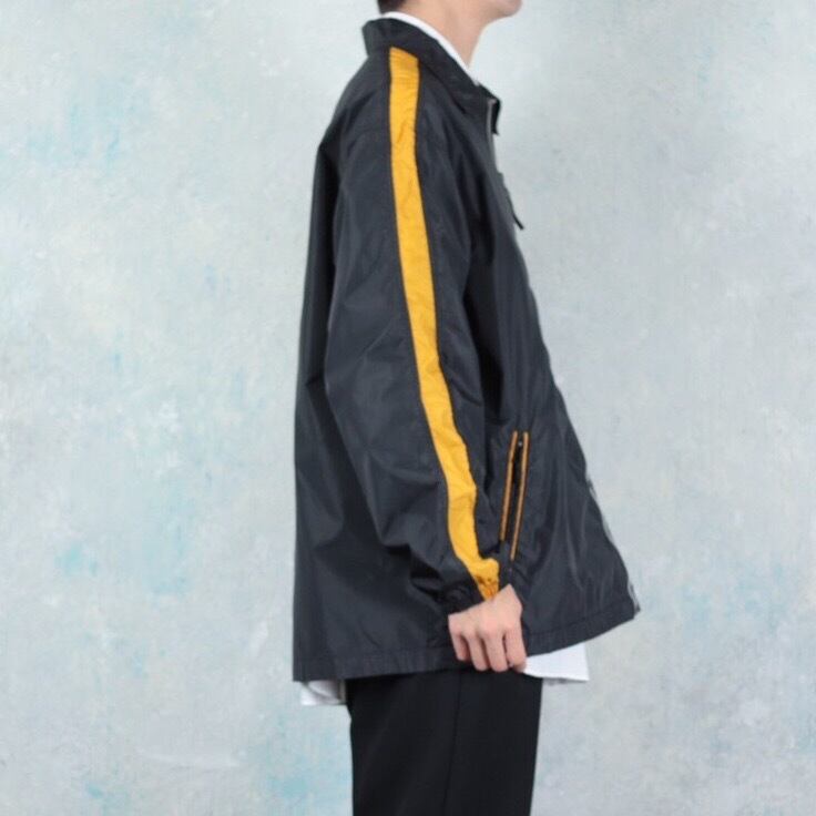NIKE ブラック×イエロー サイドライン トラックジャケット【FF-3124】 | cv