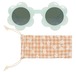 SUN107-Daisy Flower Sunglasses-GREEN