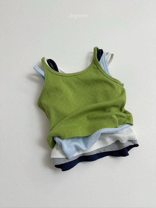 〘予約〙digreen / eyelet sleeveless