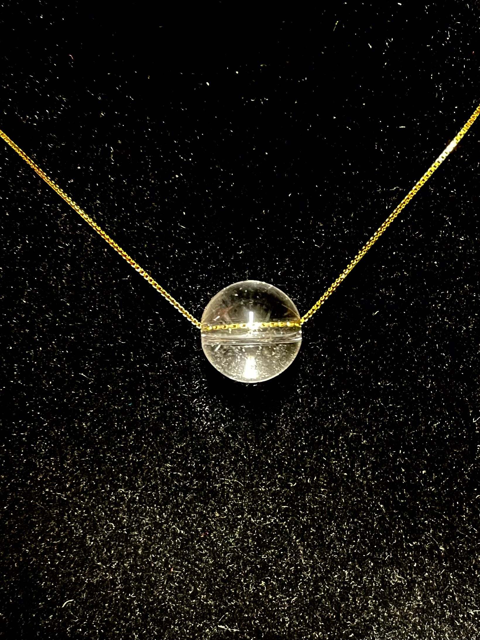 1) 採掘初期「センティエント・プラズマ」クリスタル・ビーズPT(10mm)