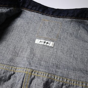 INTÉRIM / WASH HEAVY KIBATA SHUTTLE HYPER BIG WWII "1ST" DENIM JACKET
