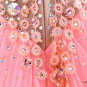 社交ダンス 衣装 スタンダードドレス ワンピース スタンダード フロート フリル レース ボリューム デモ 競技 ダンス パーティ 蛍光 レディース ピンク系 鮮やか おしゃれ 豪華 フラッシュ スカート クラシック 発表会 フォーマル ショート丈 ダンスウェア 大人用 コスチューム 競技用