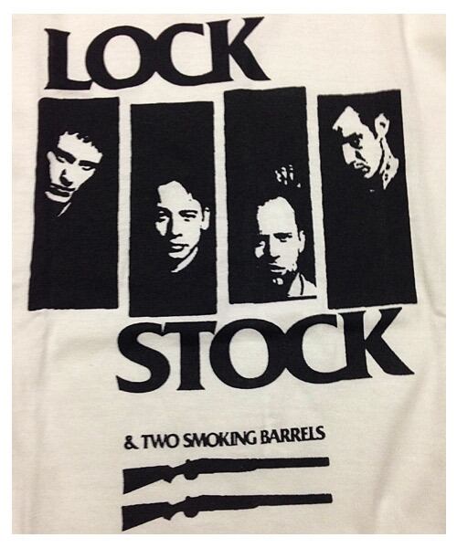 Lock, Stock and Two Smoking Barrels / ロックストック＆トゥースモーキングバレルズ 映画Tシャツ  ロンT長袖Tシャツ / on lstee lockstockmens   oguoy/Destroy it Create it  Share it