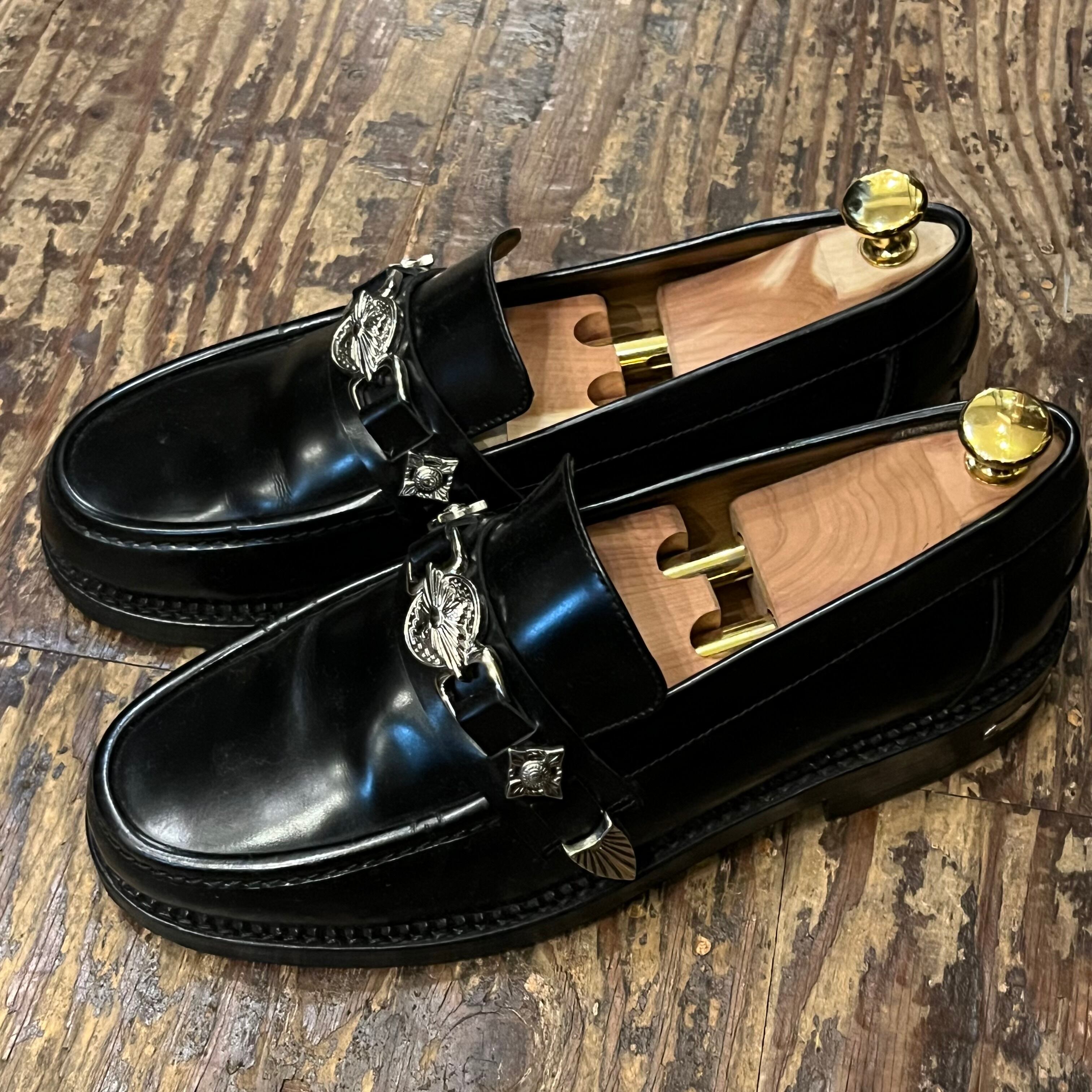 TOGA VIRILIS トーガヴィリリース ローファー ブラック size40 