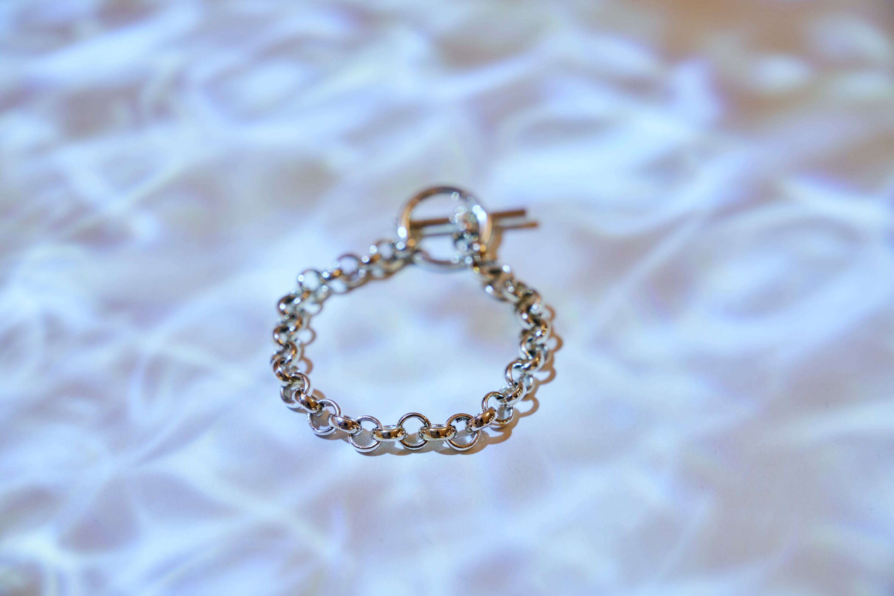 新品未使用】LAVER シルバーチェーンブレスレット No.8 5mm