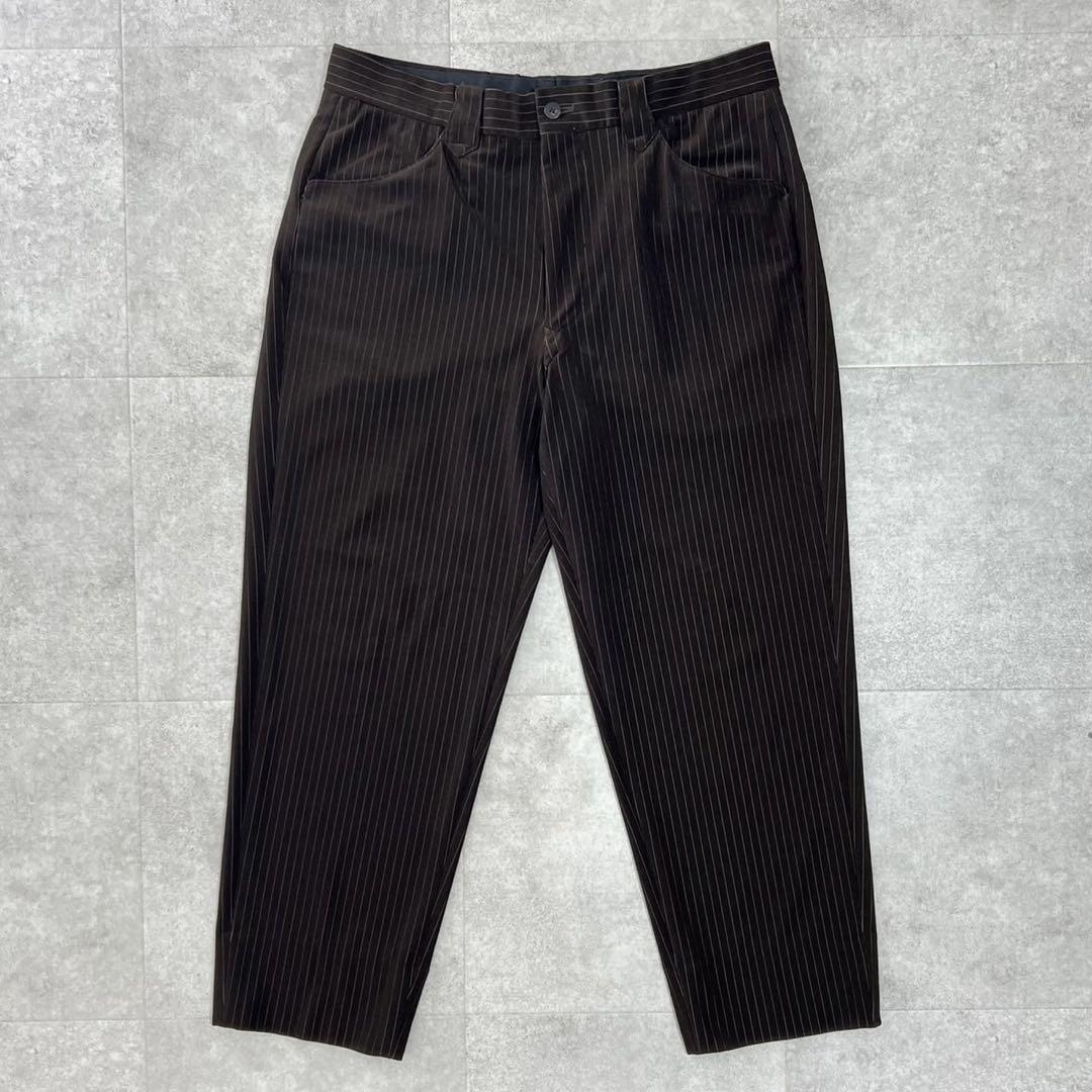 90s issey miyake ブラウンカラースラックス 90s イッセイミヤケ スラックス ブラウン パンツ issey miyake