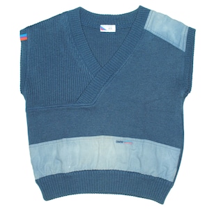 『BMW M-STYLE』80s knitted Vest