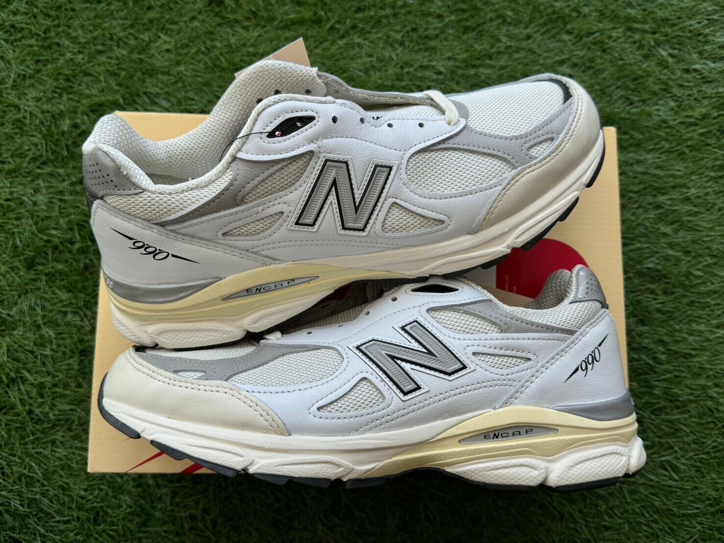 NEW BALANCE 990V3 SEA SALT RAIN CLOUD M990AL3 28cm D 67339 | BRAND 
