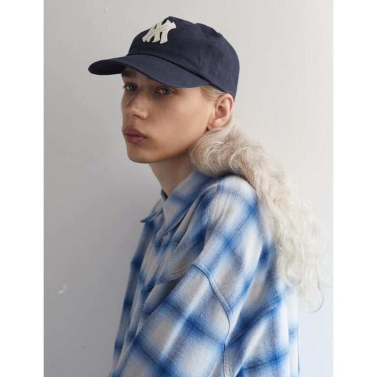 FAR FROM WHAT/ patch cap navy
