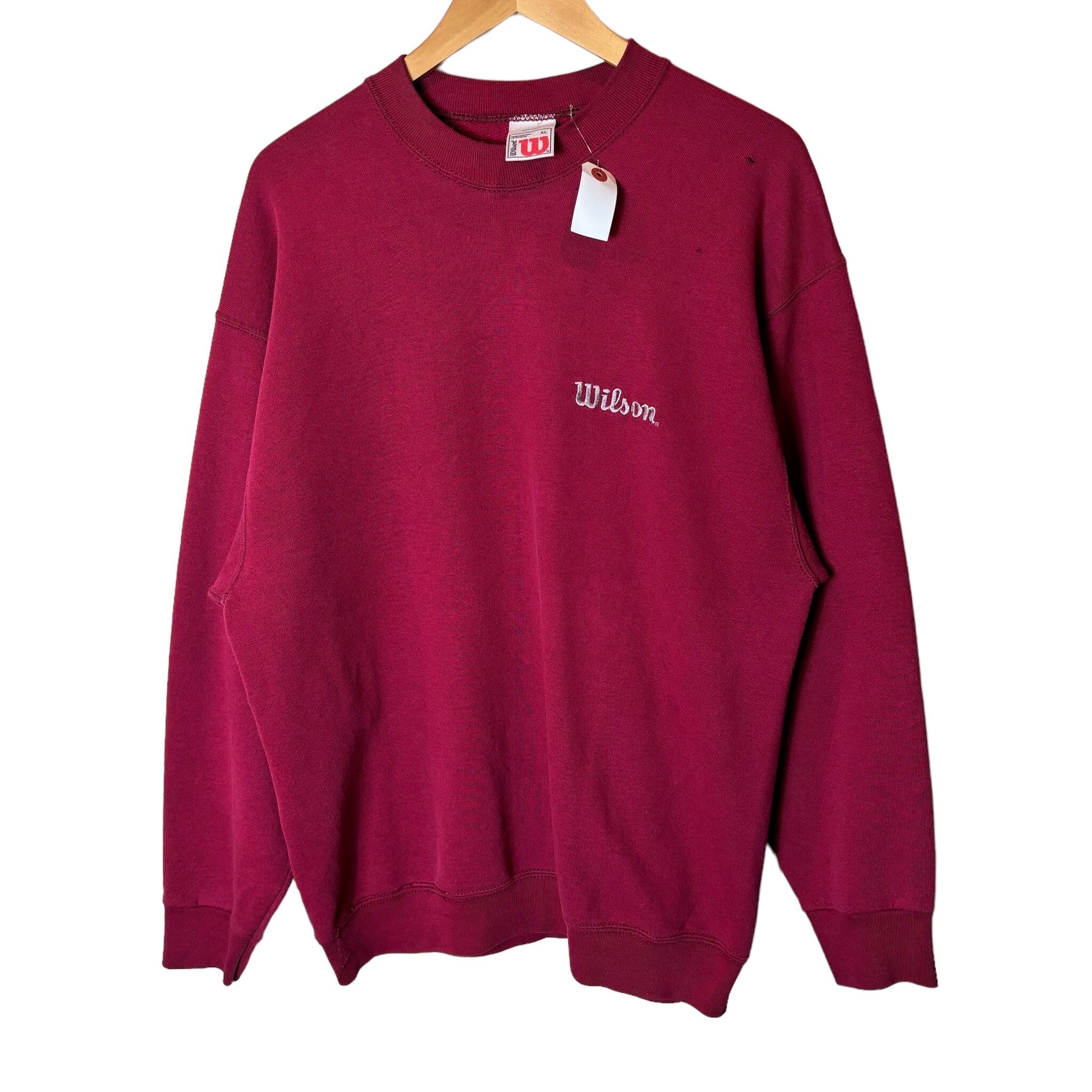 Wilson 90s スウェット ワンポイント刺繍 No.788