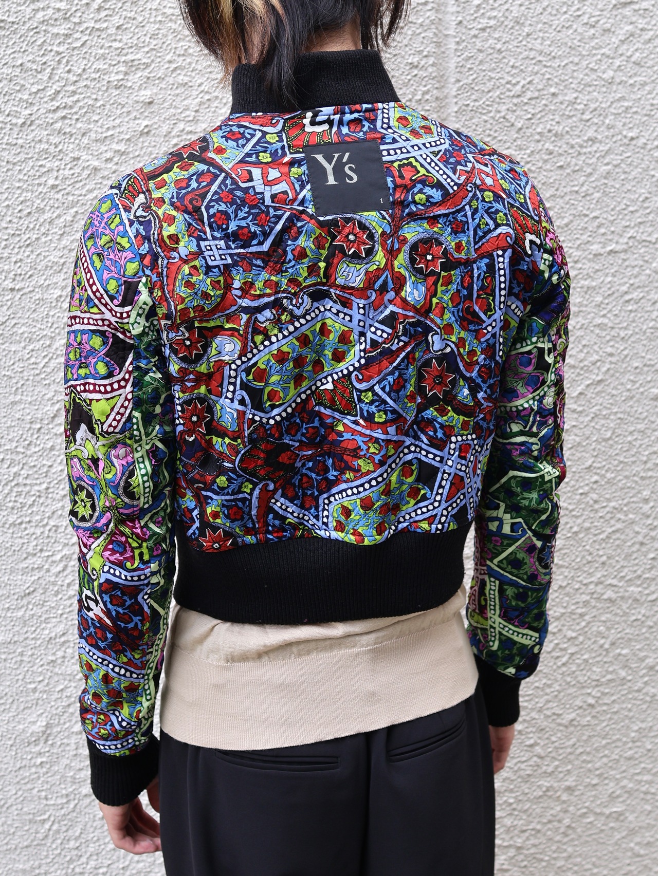 【y's】reversible MA-1 blouson
