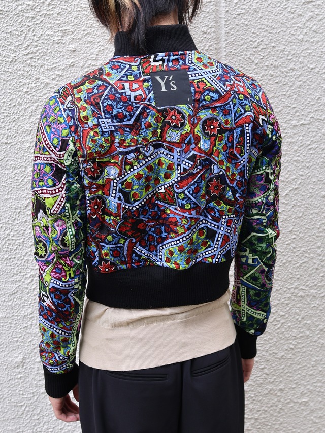 【y's】reversible MA-1 blouson