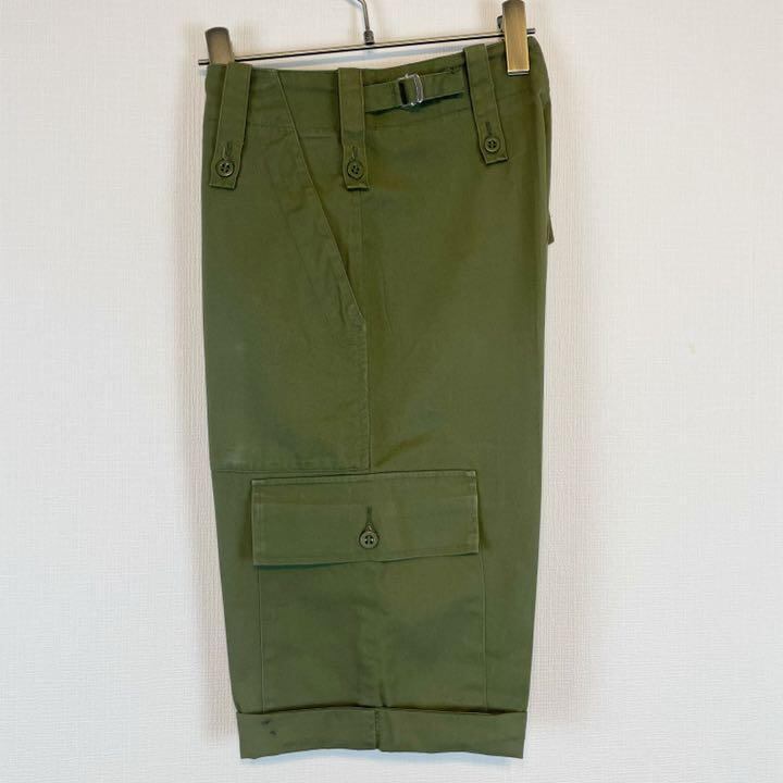 イギリス軍 ライトウェイトファティーグショーツ ハーフパンツ カーキ
