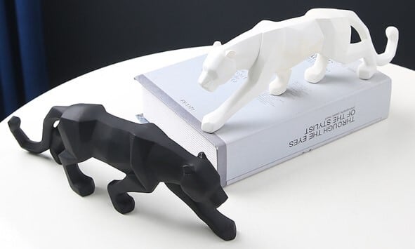 豹(ヒョウ)のクリエイティブ オブジェ | Russel 海外インテリア