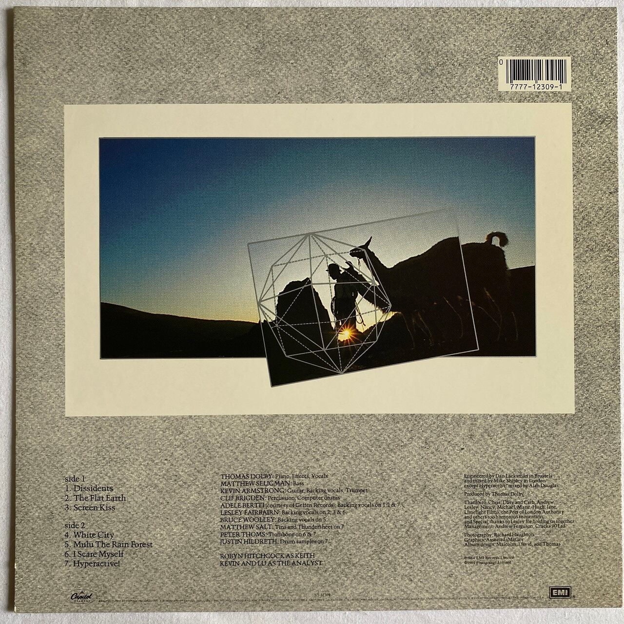 LP】Thomas Dolby – The Flat Earth | マメシバレコード mameshiba records