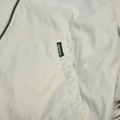 weatherproof smooth blouson ivory