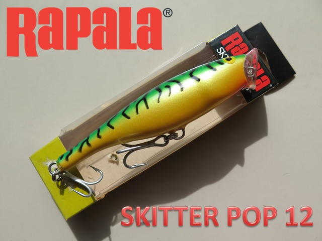 ラパラ　スキッターポップ12　Rapala Skitter Pop 12  Green Mackerel F-L54-03