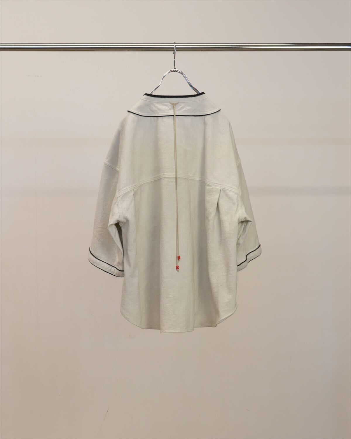 26SS】ANCELLM BASEBALL SHORT SLEEVE SHIRT(OFF) ANC-SH95 | IAAAM