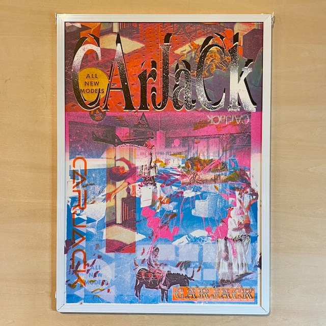 【POSTER / RISOGRAPH】dbstr｜carjack