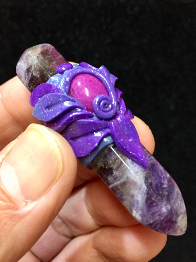 1) アート・クリスタルワンド