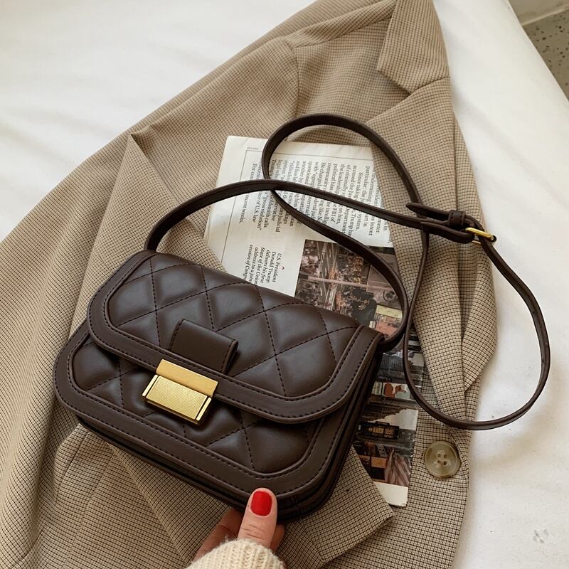 スタンダードオータムウィンター レトロ 秋物 冬物 スクウェア メッセンジャーバッグ Tiancai_Wing_Bag41745952701