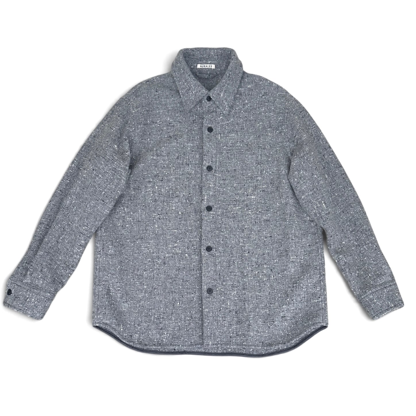 AURALEE  [HOMESPUN TWEED SHIRT BLOUSON]