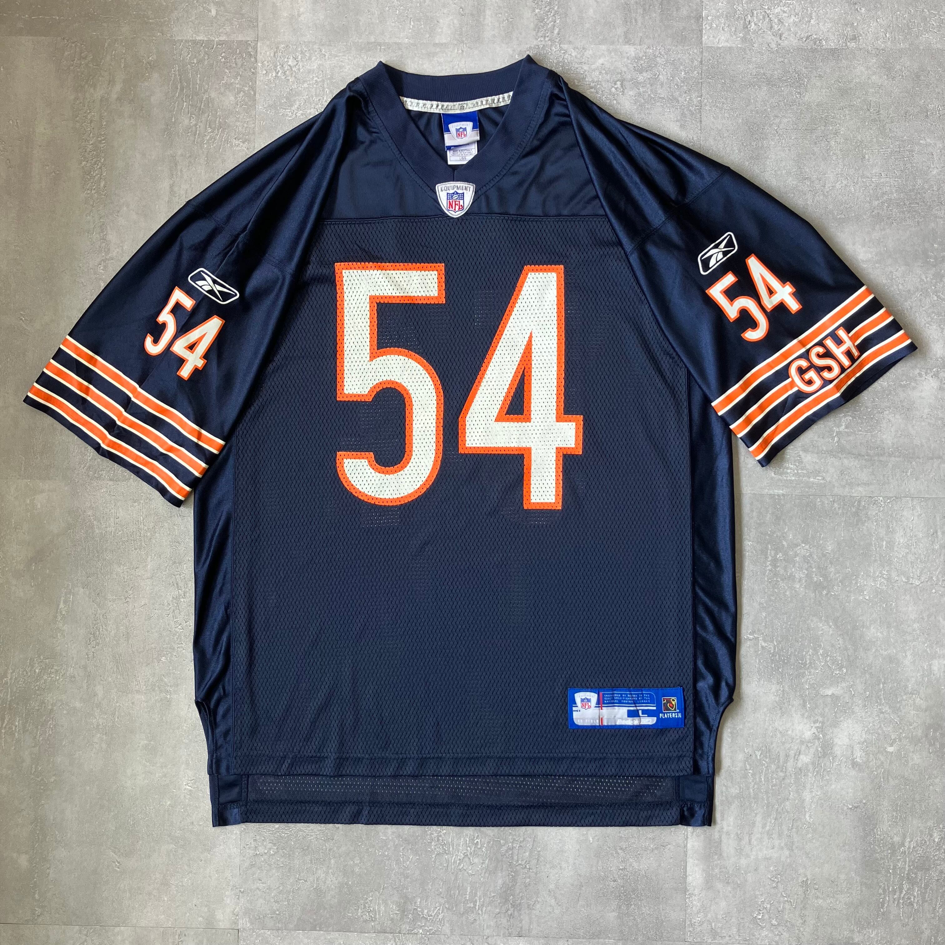 《L size》Reebok リーボック NFL BEARS ゲームシャツ No.3552